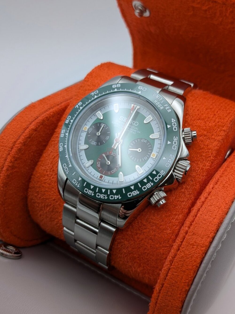 Seiko MOD | Motorsport Inspired Chronograph | VK63 quartz movement - Picture 7 of 12